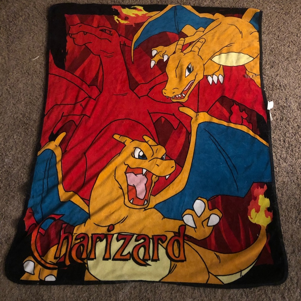 Charizard blanket